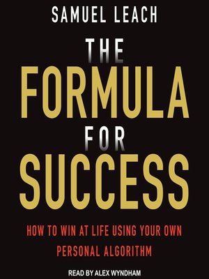 cover image of The Formula For Success